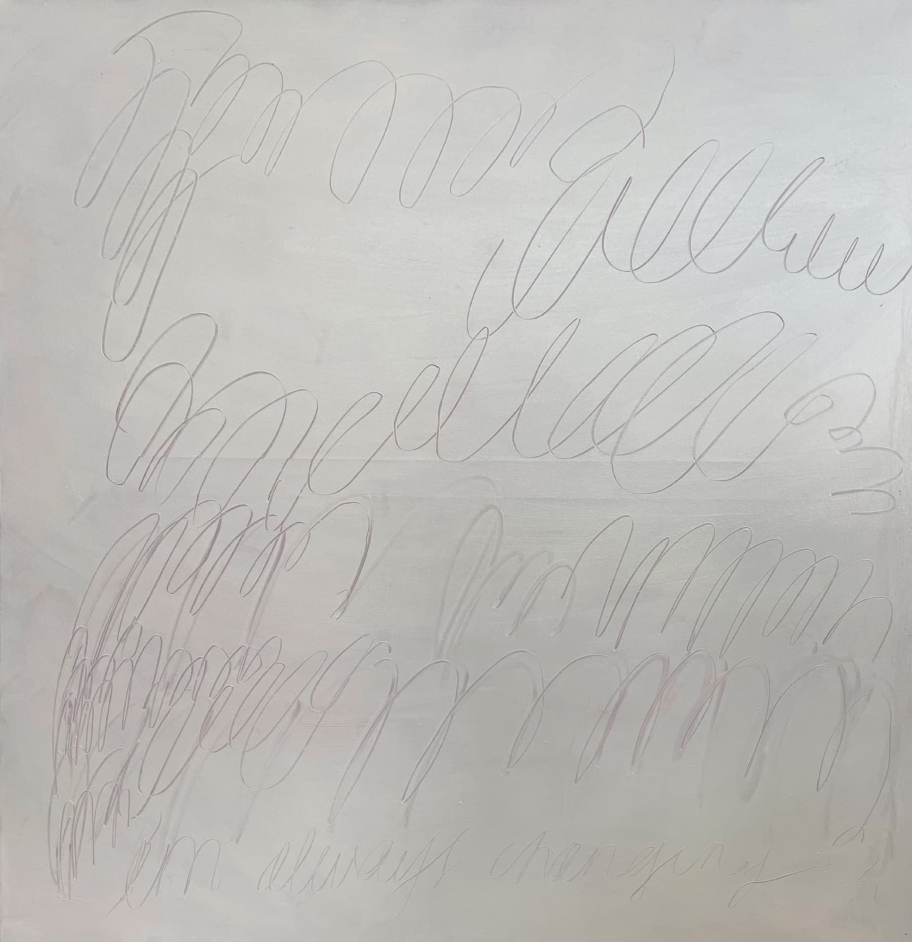 I’m always changing 1